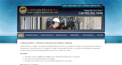 Desktop Screenshot of calelectric.com